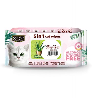 Kit Cat 5 in 1 Cat Wipes