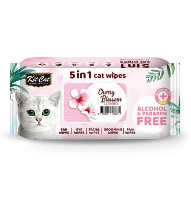Kit Cat 5 in 1 Cat Wipes
