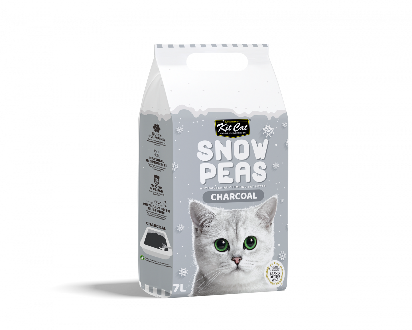 Kit Cat Snow Peas Cat Litter