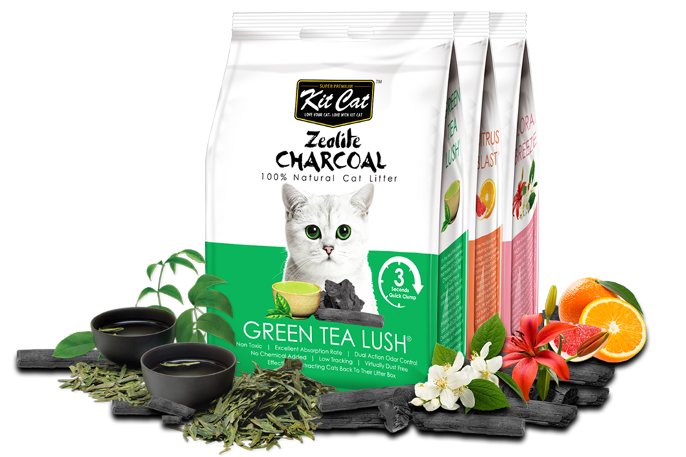 Kit Cat Zeolite Charcoal Cat Litter