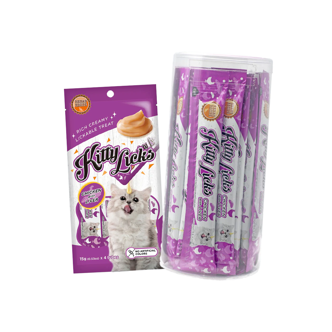 Kitty Licks Treat Tubes