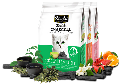 Kit Cat Zeolite Charcoal Cat Litter
