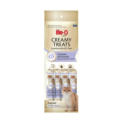 Me-O Gold Creamy Cat Treats with Prebiotics