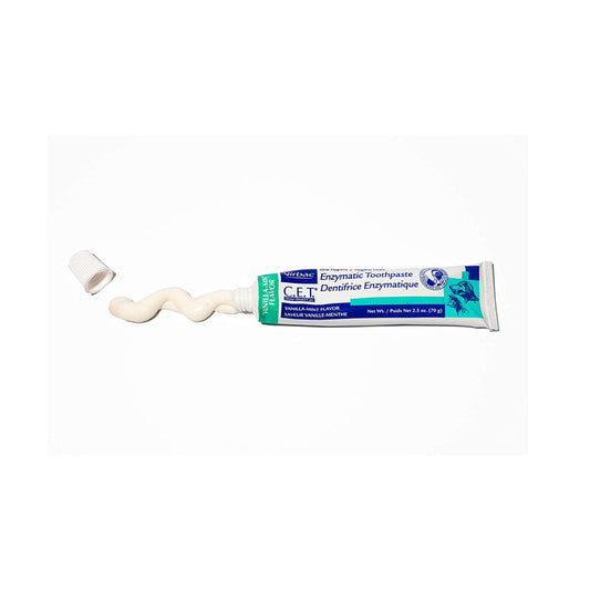 Virbac C.E.T. Enzymatic Vanilla Mint Flavor Toothpaste